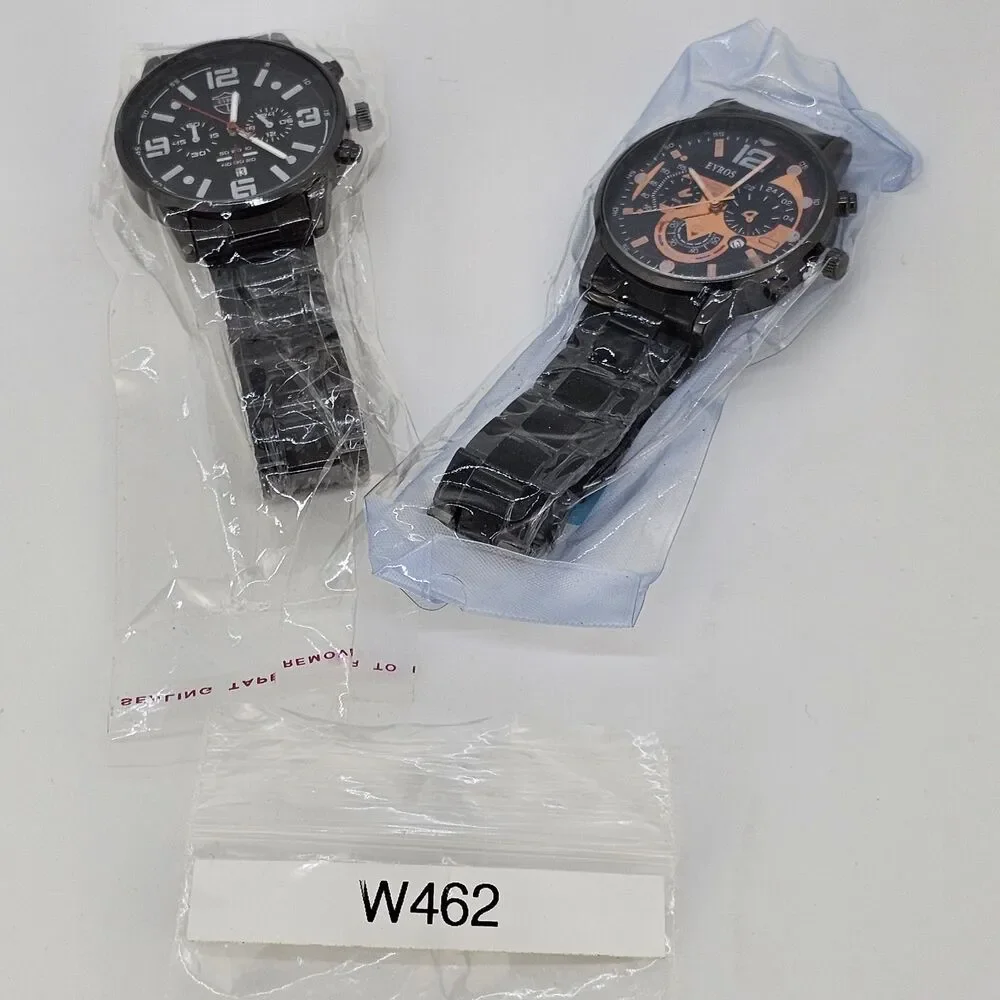 Set of 2 NEW Men's Watches Good For Birthday Graduation Gifts Men's‎ Watch